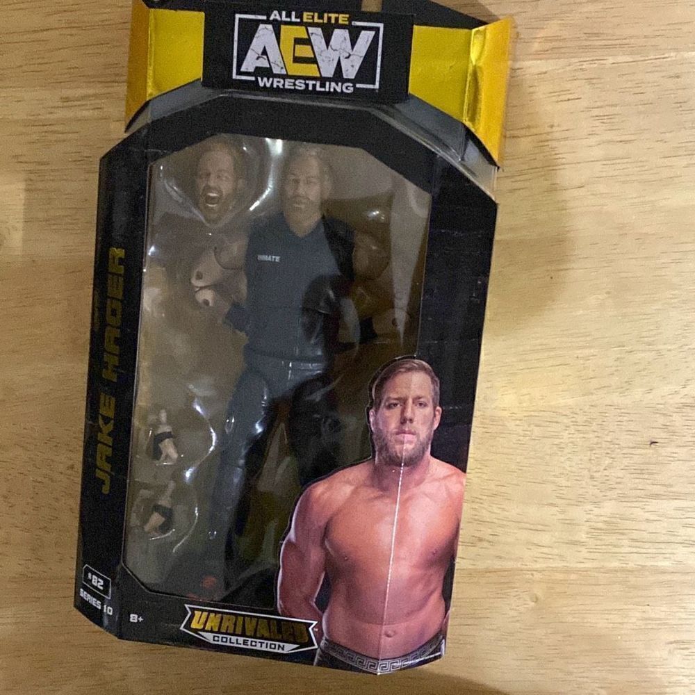 Aew Unrivaled W10 Wardlow Action Figure JAKE HAGER NEW